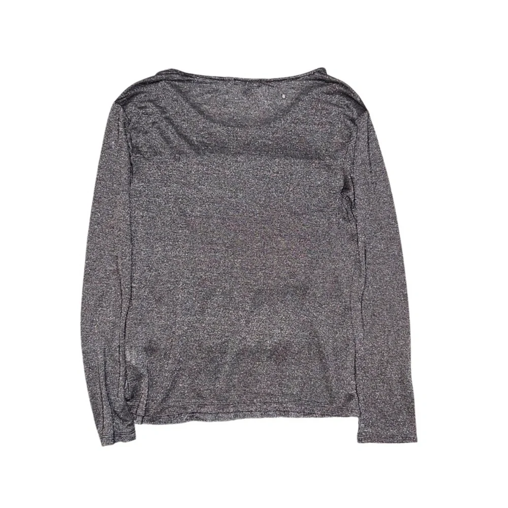 GAP Girl's Grey Ruffled Long Sleeve Top Size XXL 14/16